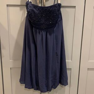 Strapless stone dress 